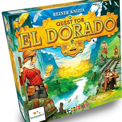 Quest for El Dorado av Reiner Knizia
