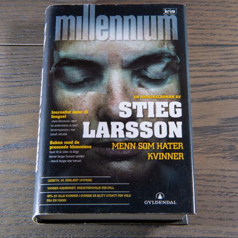 Stieg Larsson "Menn som hater kvinner"