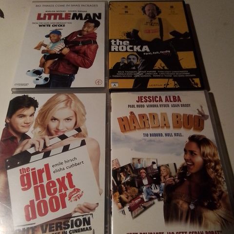 Girl Next Door- Hårda Bud- Little Man - the Rocka - Movie 43