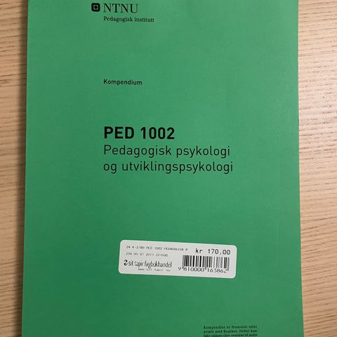 Pedagogisk psykologi og utviklingspsykologi