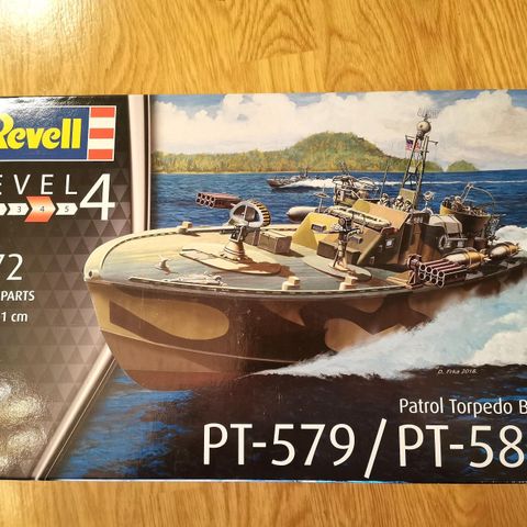 Revell 1/72 Scale PT-579/PT-588 Patrol Torpedo Boat