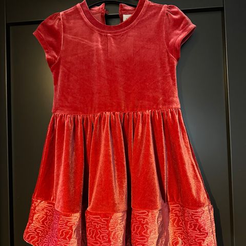 Name it kjole rød str 98