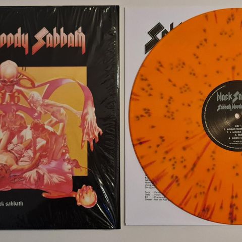 Black Sabbath - Sabbath Bloody Sabbath Lp Splatter Vinyl Selges
