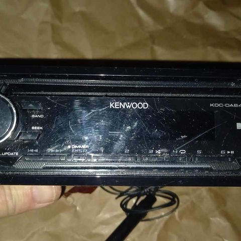 Kenwood DAB + OG USB, KDC-DAB 400 U