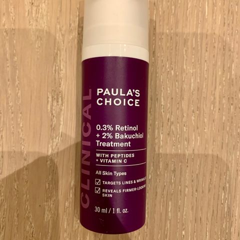 Paula’s Choice Clinical 0.3 % retinol - helt ny!