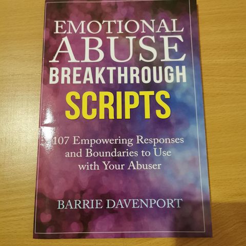 Emotional Abuse Breakthrough Scripts by Barrie Davenport