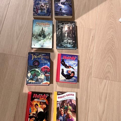 Harrypotter,narnia ++ bøker selges samlet