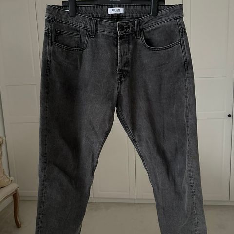 Only & sons gråsort jeans / 34 x 32 lengde / herre