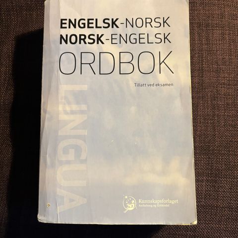 Engelsk-Norsk / Norsk-Engelsk ordbok (utgitt i 2001)