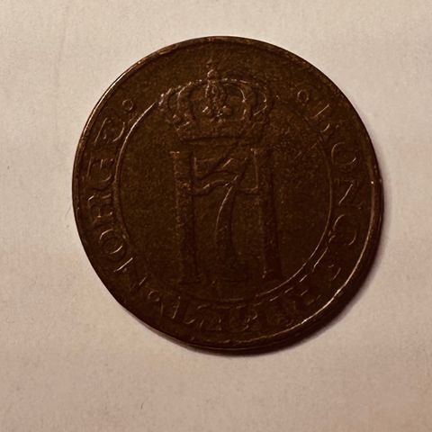 2 øre 1922 Norge (2717 AD)