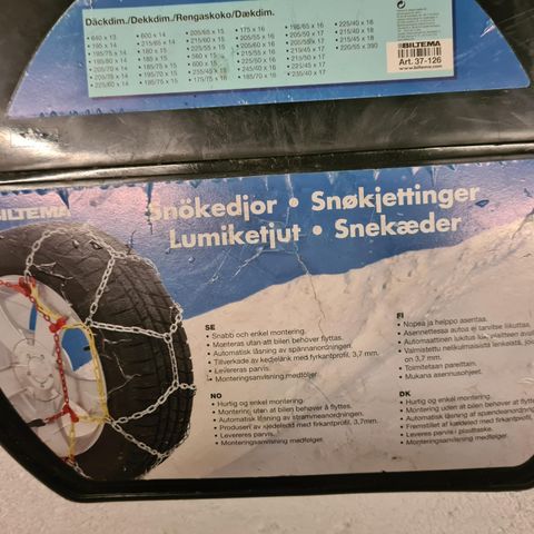 Snøkjetting