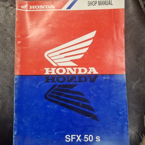 Verkstedhåndbok Honda sfx50