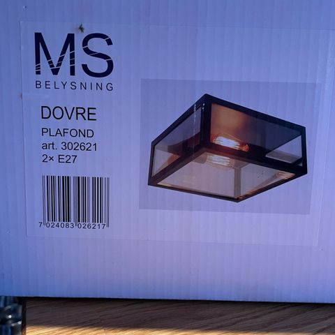 Ny Dovre taklampe