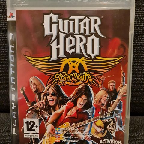 GuitarHero PS3 spill Aerosmith Selges