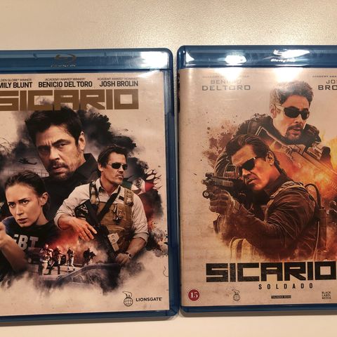 Sicario 1 & Sicario 2: Day of the Soldado - Blu-ray