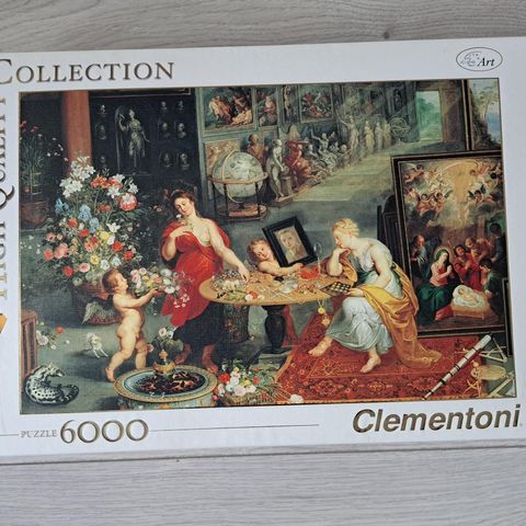 Clementoni puslespill "Allegory of Sight and Smell" 6000 brikker