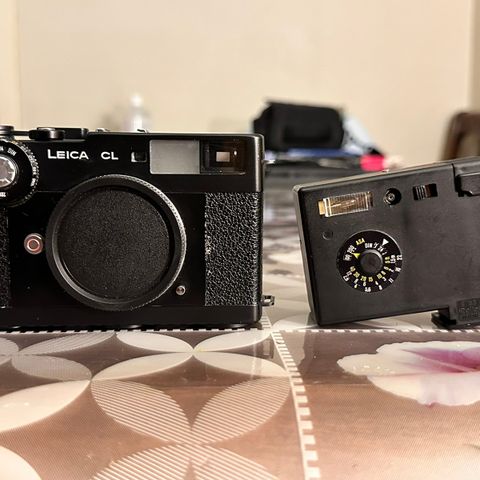 Leica CL med Blits