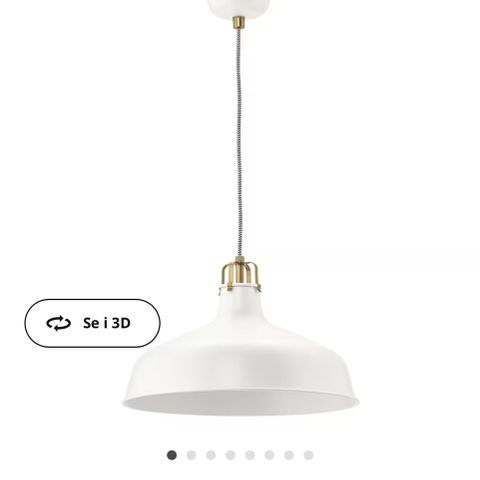 RANARP taklampe fra IKEA
