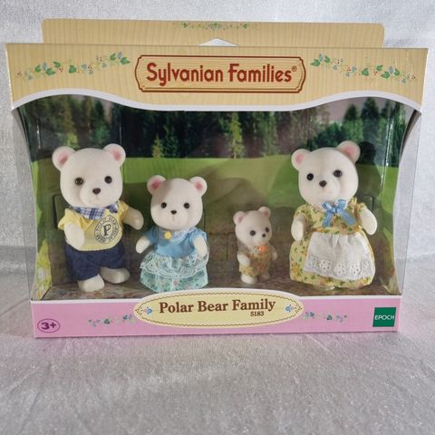 Ny Sylvanian Families Polar Bear Family forseglet