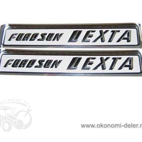 Embelemsett Fordson Dexta