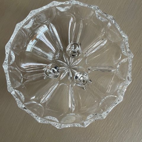 Magnor krystall skål diameter 15 cm