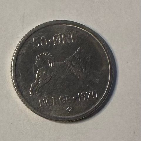 50 øre 1970 Norge  (2731 AD)