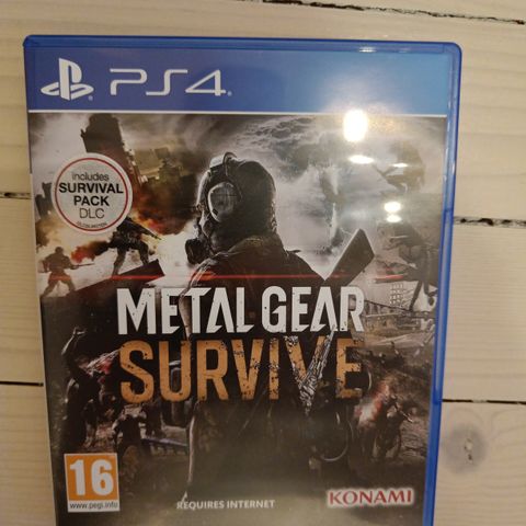 Metal Gear Survive (ps4)