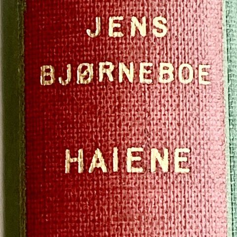 Jens Bjørneboe: "Haiene. Historien om et mannskap og et forlis"