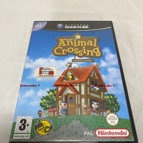 Animal Crossing | GC | PAL | Nytt Nintendo Forseglet