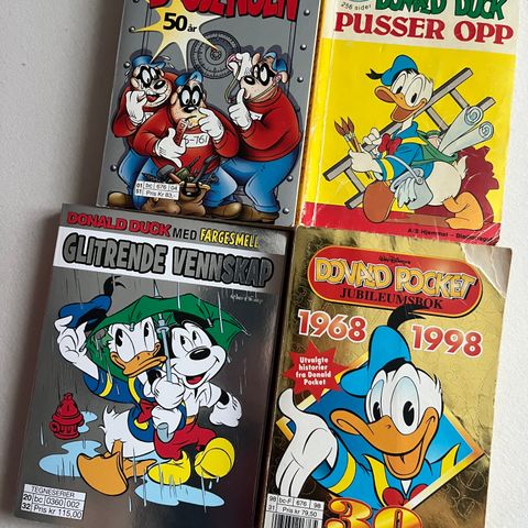 Diverse tegneserier Disney Donald Duck
