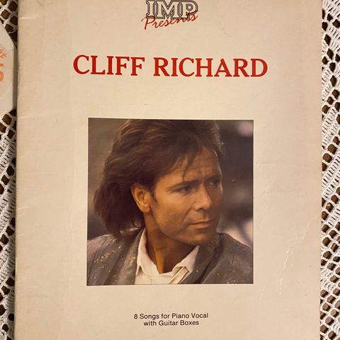 Cliff Richard notehefte