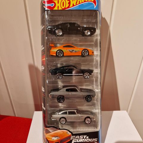 Hot Wheels Fast & Furious 5-pack