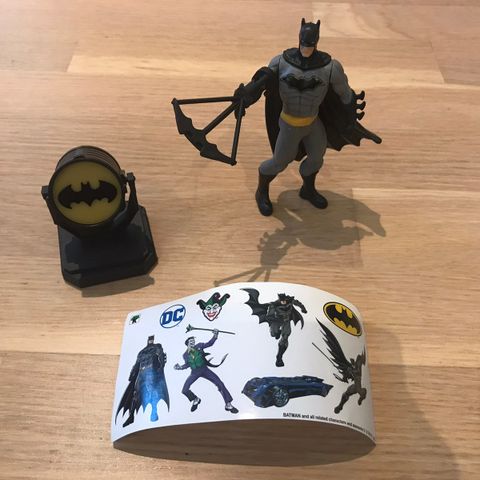 Batmanfigur fra svært Kinderegg