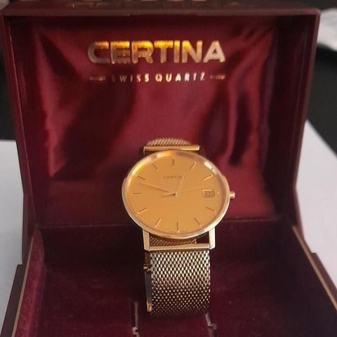 Certina 14k gull