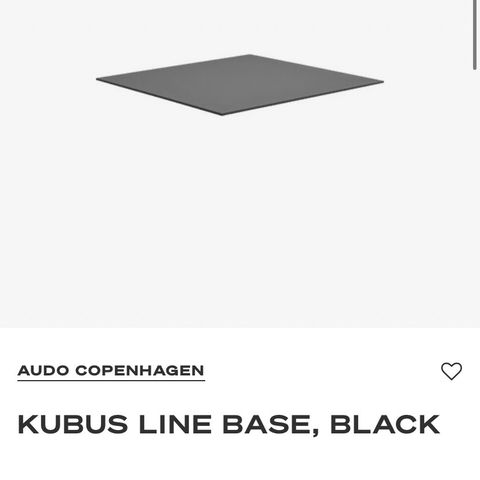 Kubus 4 base sort by Lassen