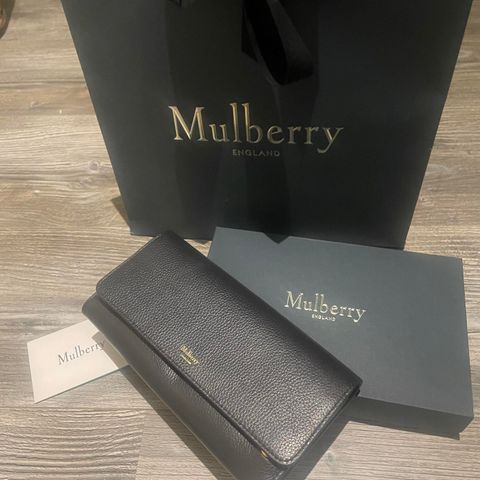 Mulberry continental Wallet- som ny, kun brukt 1 gang!!!