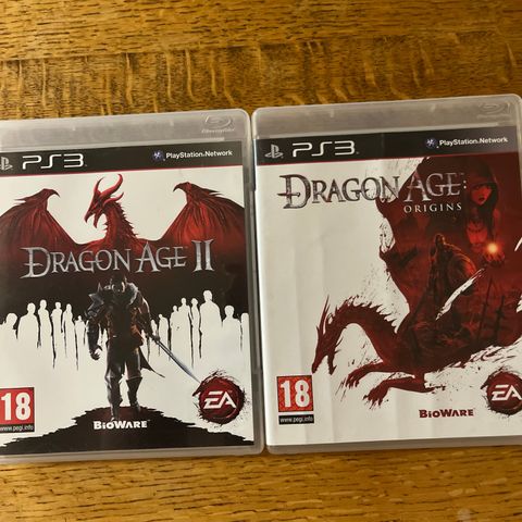 ps3 spill DRAGON AGE ORIGINS / 2 / II