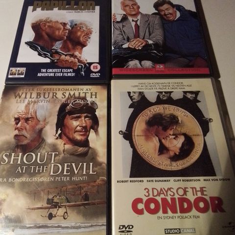 Shout At the Devil- 3 Days of the Condor- Papillon-