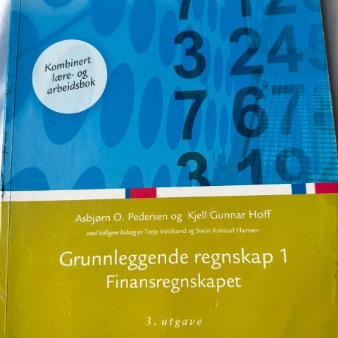 Grunnlegende regnskap 1 3. utgave