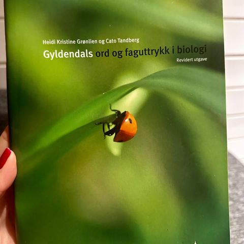 Gyldendals ord og faguttrykk i biologi