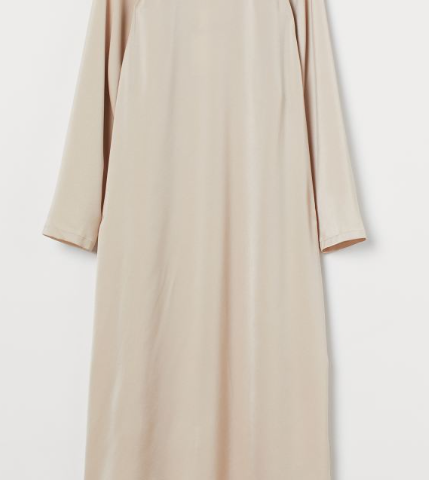 Lys beige kjole fra H&M