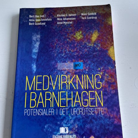 Medvirkning i barnehagen