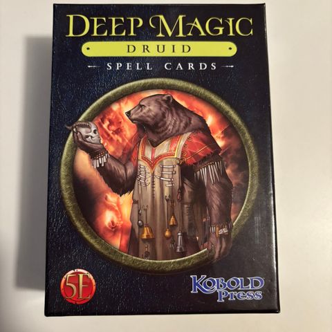 Dungeons & Dragons - Deep Magic Spell Cards: Druid