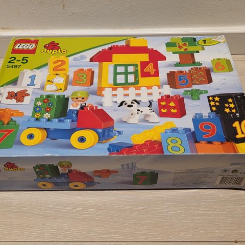 Lego Duplo 5497 Play With Numbers Basic Set fra 2010