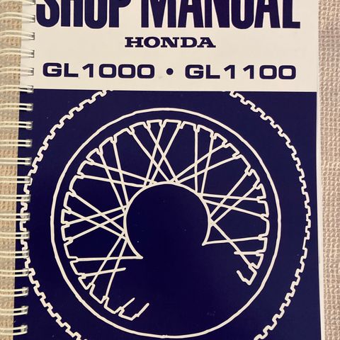 Honda GL1000/1100 Service Manual Orginal