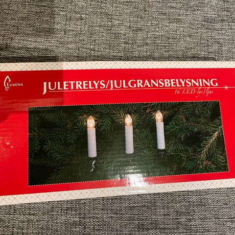 LED juletrelys