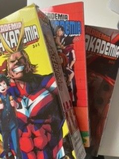 My hero academia Manga bøker 1-9