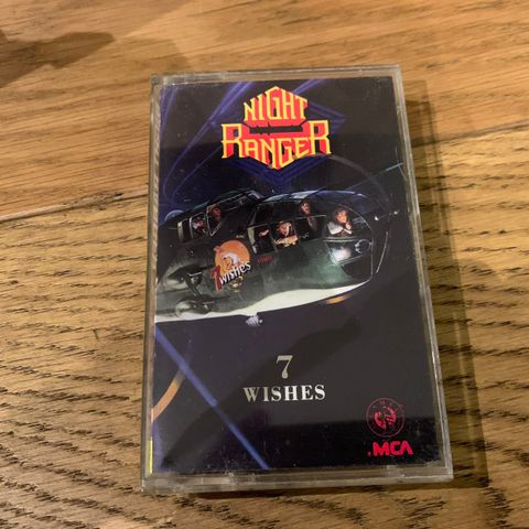 Night Ranger - 7 Wishes på kassett