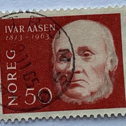 Norge 1963 Ivar Aasen NK 538 Stemplet