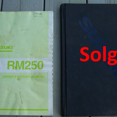 Suzuki RM250 Service Manual
